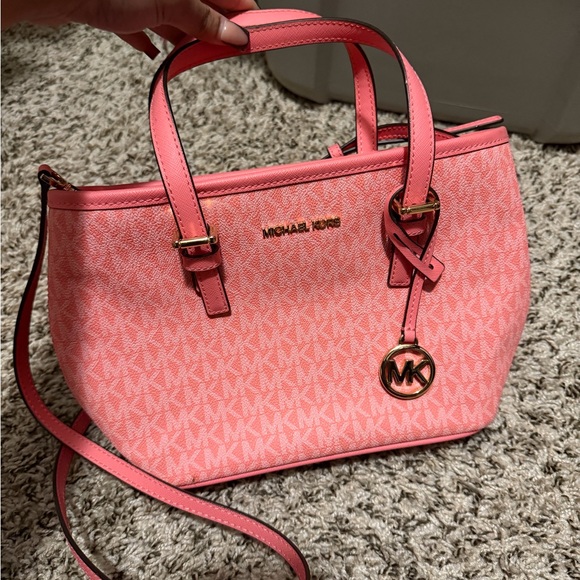 Michael Kors Handbags - Michael Kors Coral Satchel Bag